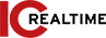ICR real-time blob detection: black blob on red background.